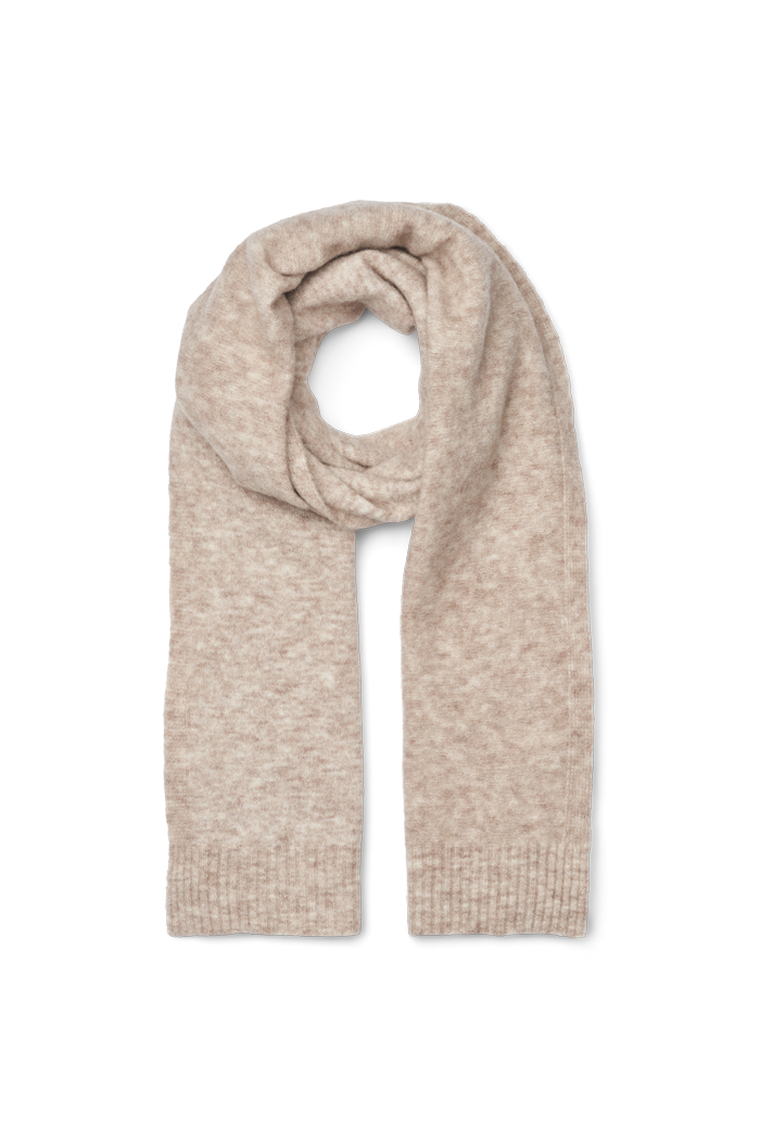 Basic Apparel Claudia Scarf Halstørklæder 100 Natural melange